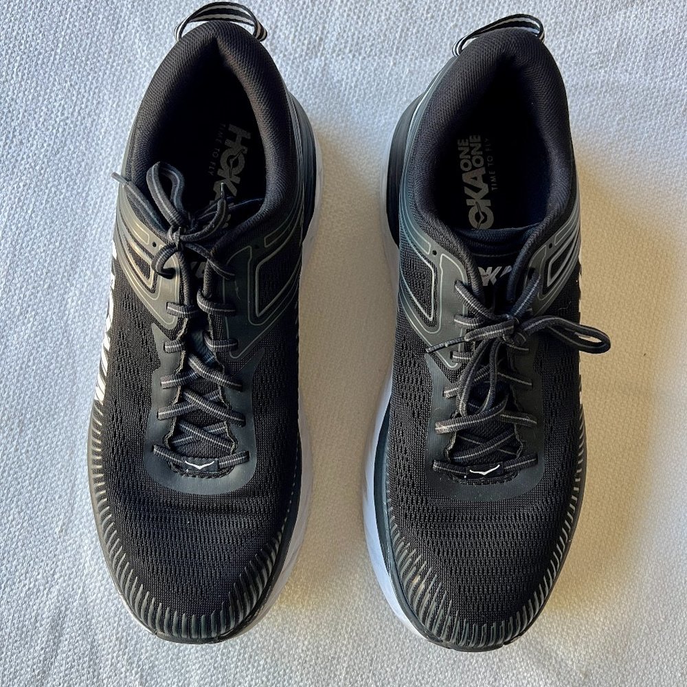 HOKA One One Bondi 7 Men's Active Running Training Athletic Shoes